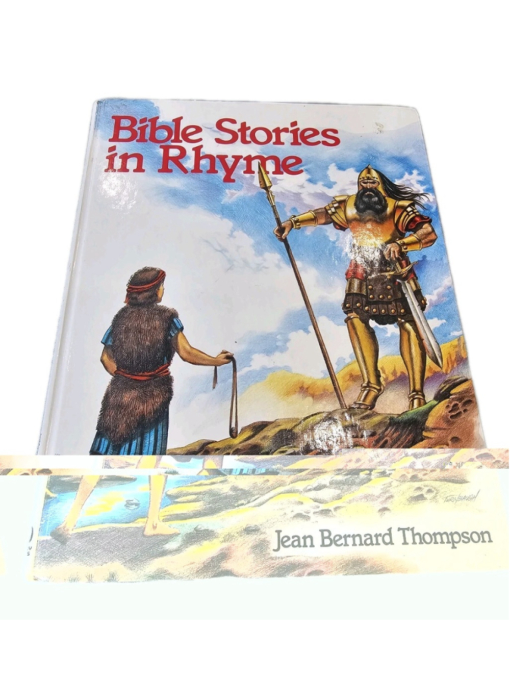 BIBLE STORIES IN RHYME By Jean Bernard Thompson - Hardcover **Mint Condition**
